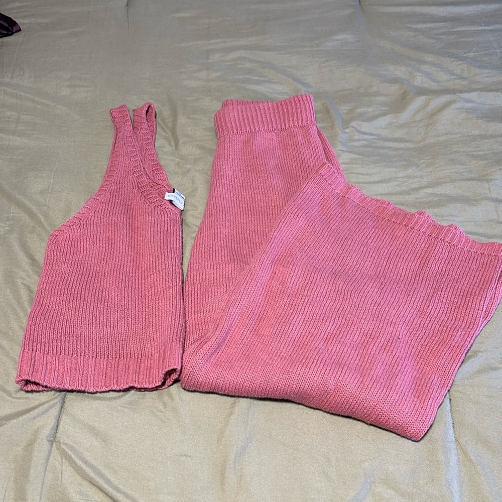 Knit set! Only worn once